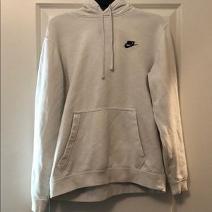 White Nike hoodie